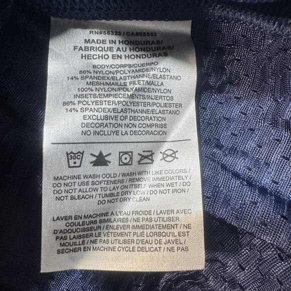 Nike Vapor Mesh Football Practice Jersey Boys Youth Size L Blue Brand New - Picture 7 of 8